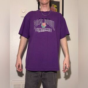 Vintage Northwest Purple Rose Bowl Graphic Tee